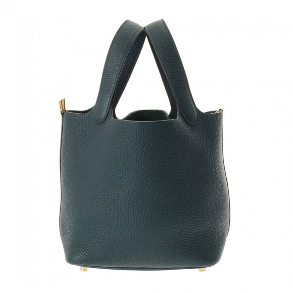 HERMES Vert cypress hand bag 802000157745000 - Picture 1 of 10